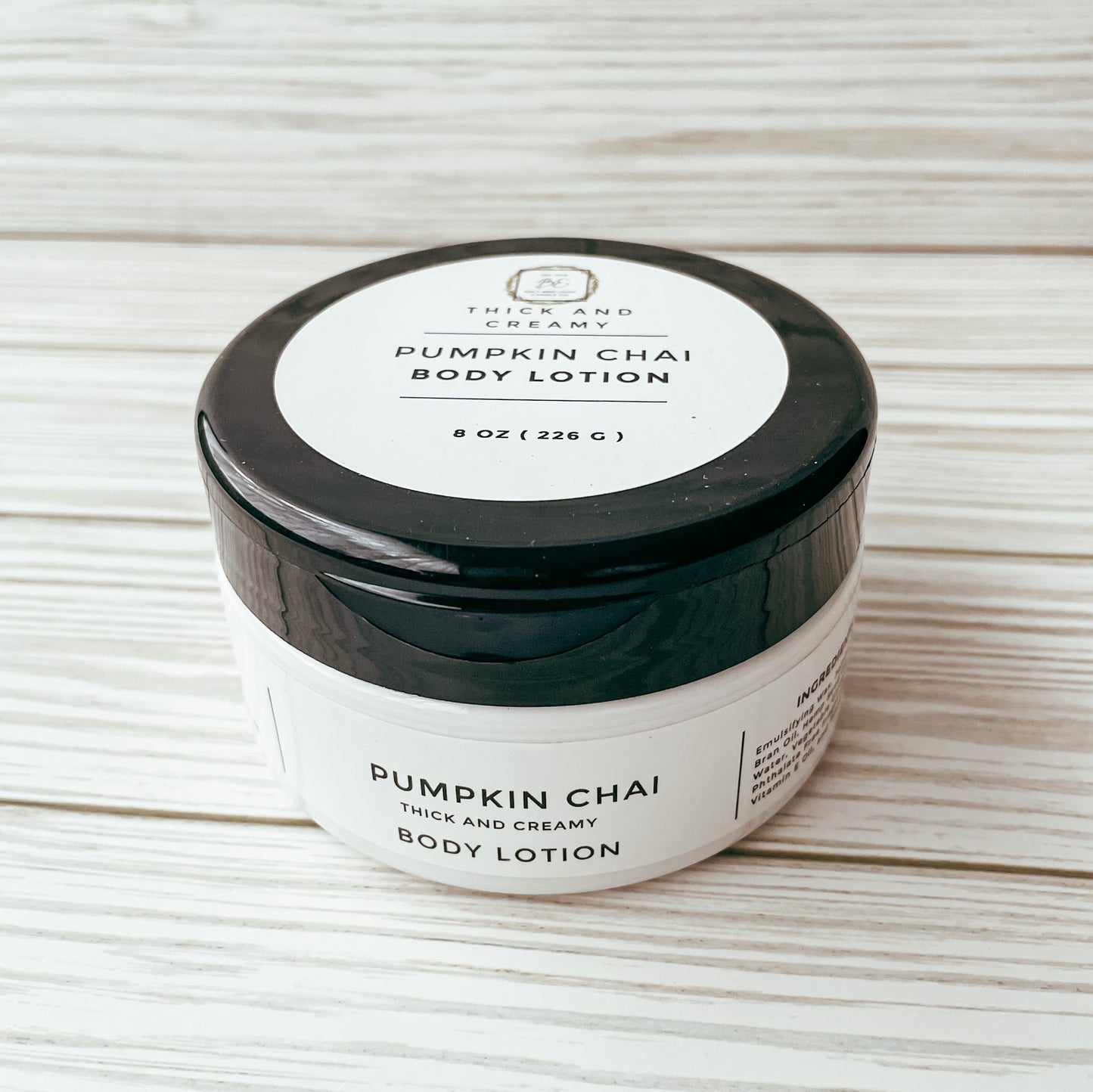 Thick and Creamy Body Lotion 8 oz Tub